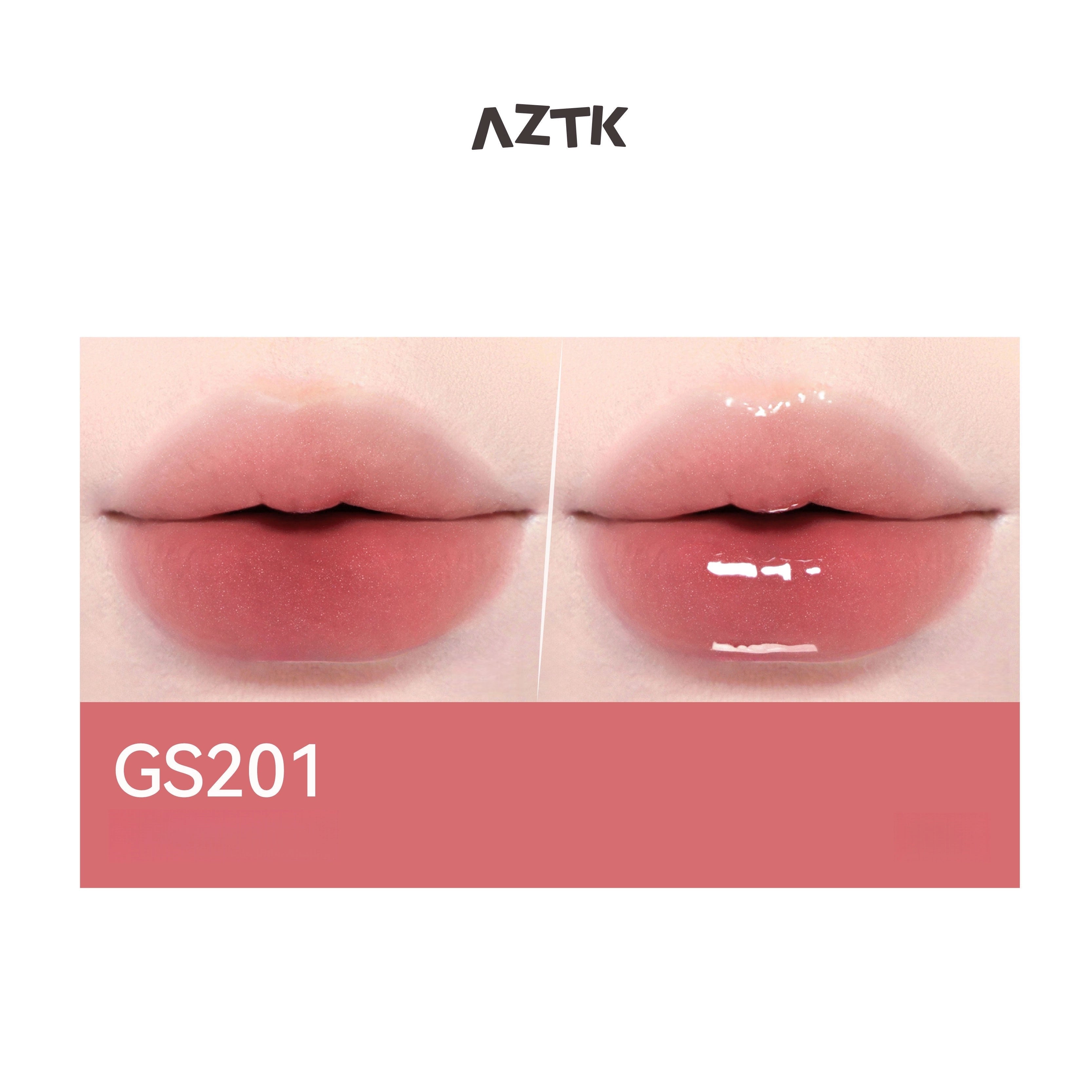 AZTK - Candy Floss Double Touch Lipgloss 1.7g+1.7ml (New Version)