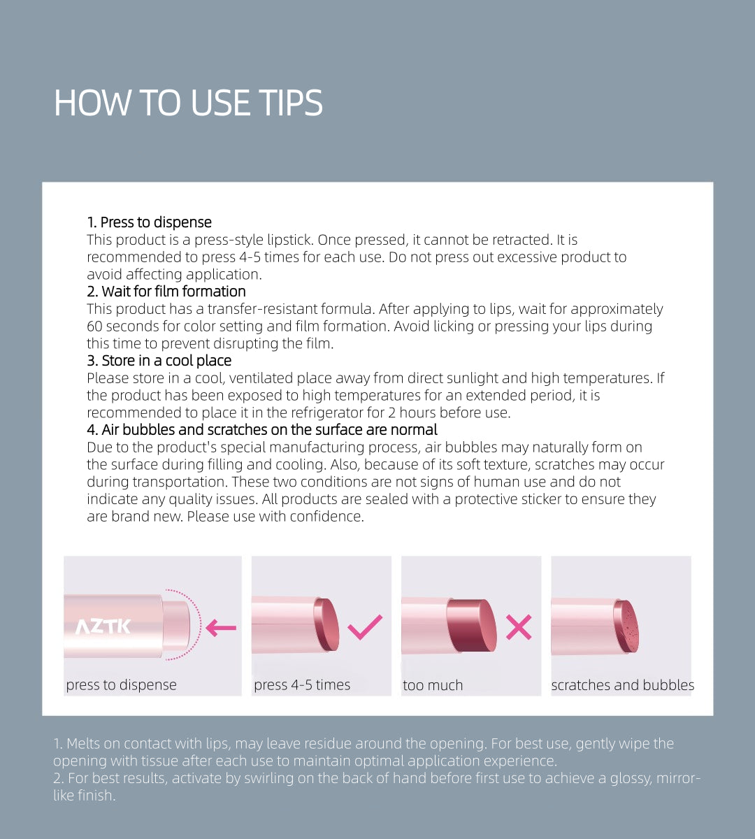 Glow Lasting Melting Lipjello 1.9g