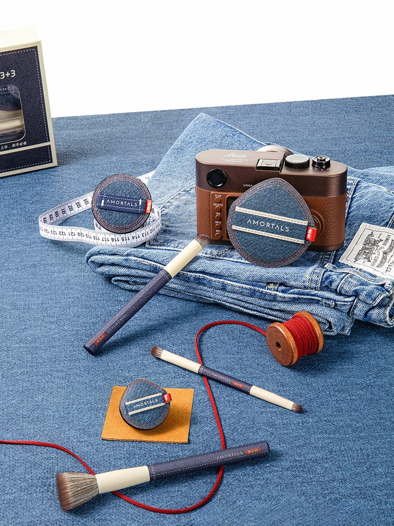 "Just It" Denim Beginner Makeup Tool Set