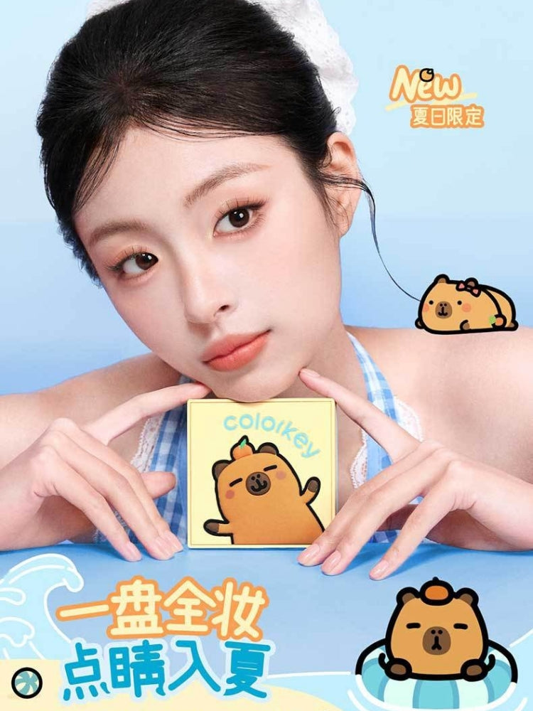 Colorkey Orange Capybara Nine Shades Eyeshadow Palette 13.5g