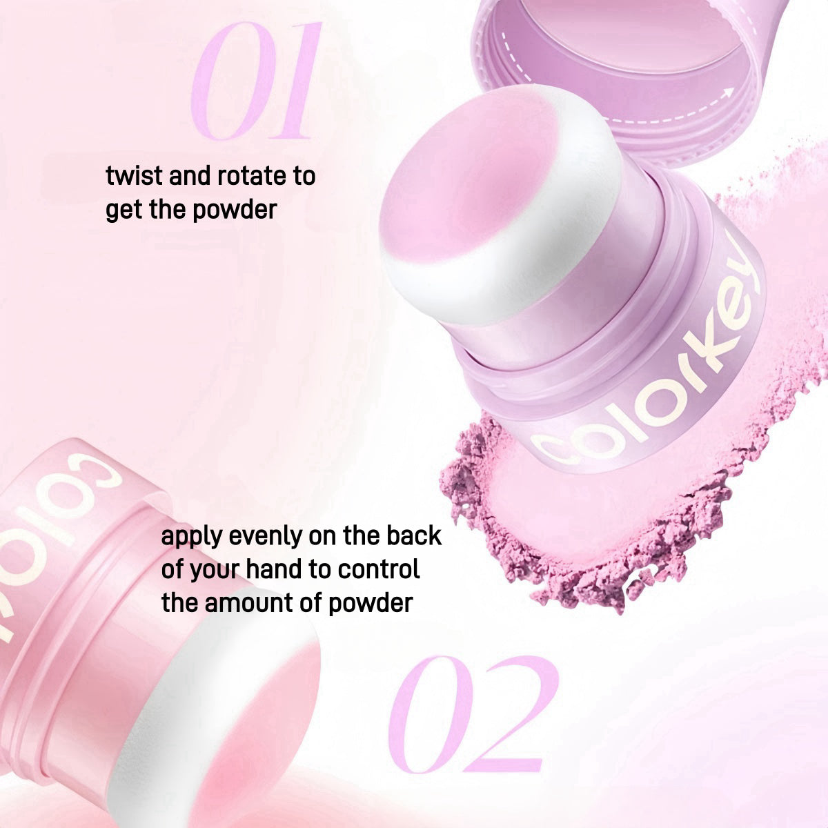 Colorkey Shimmering Blusher 3.2g