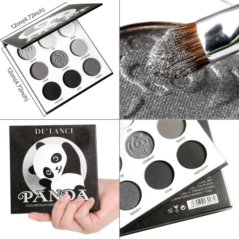 De'Lanci - Panda Palette 9 Colors Eyeshadow 20g