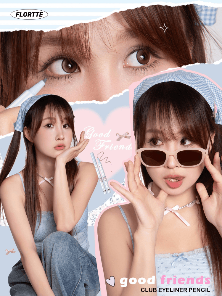 Flortte Good Friends Club Liquid Eyeliner 0.5ml