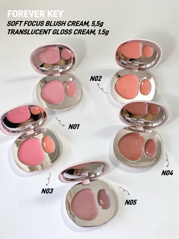 Two Tone Blush Cream 7g