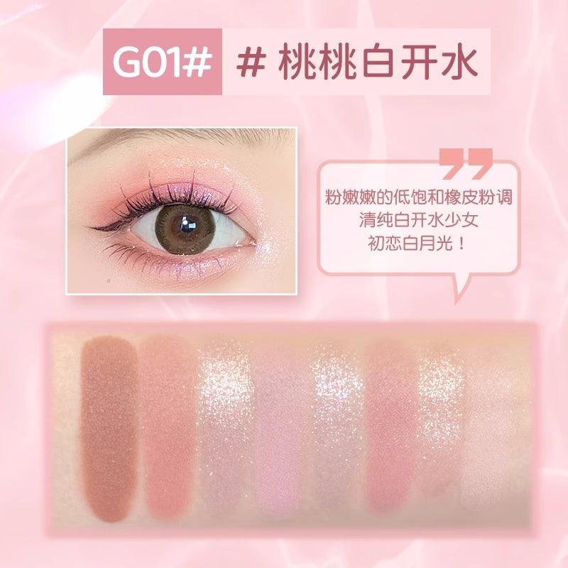GOGO TALES Powder Fog Cloud Eyeshadow Palette GT516 - Chic Decent