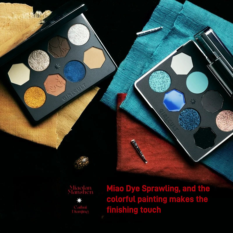 Girlcult 8 Colors Eyeshadow Palette Miaowu 8g