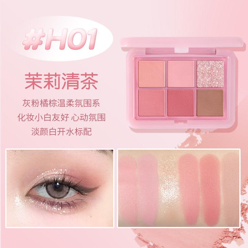 6 Colors Eye Shadow 9g