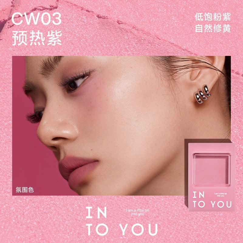 INTOYOU - Cool Tone Single Blush 3.3g