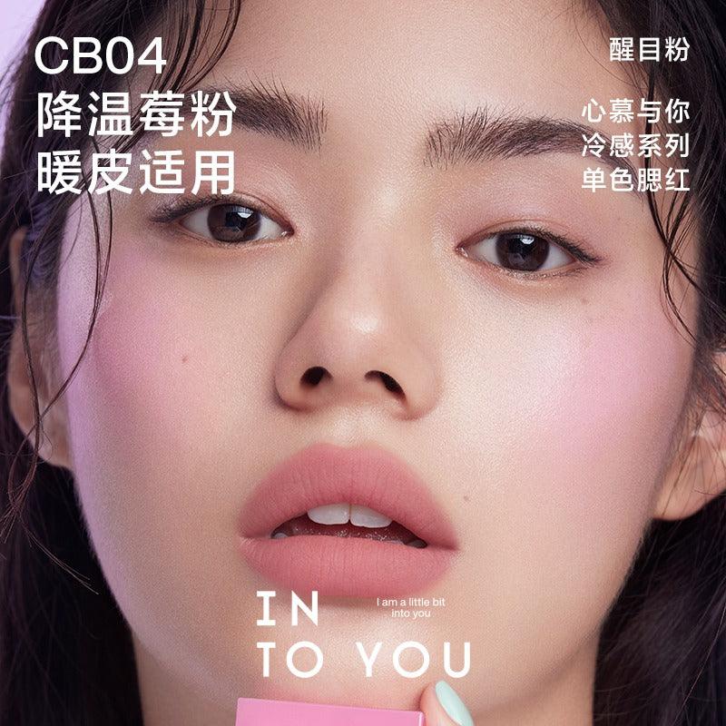 INTOYOU - Cool Tone Single Blush 3.3g