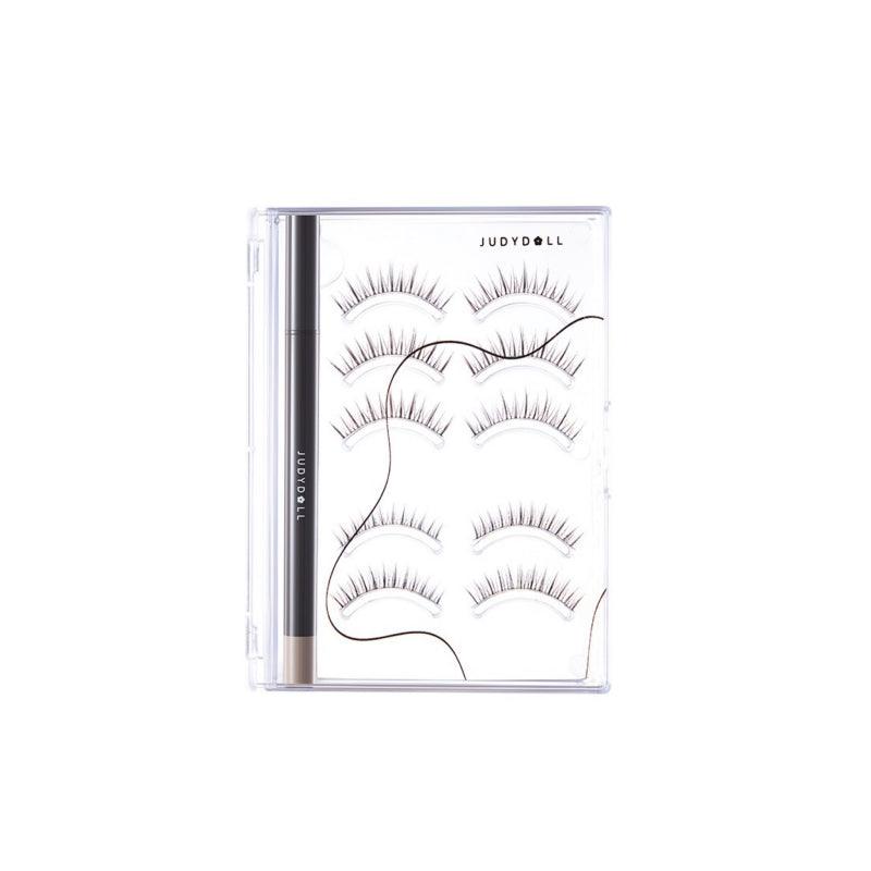 Judydoll Eyelashes N Adhesive Eyeliner Kit Reusable