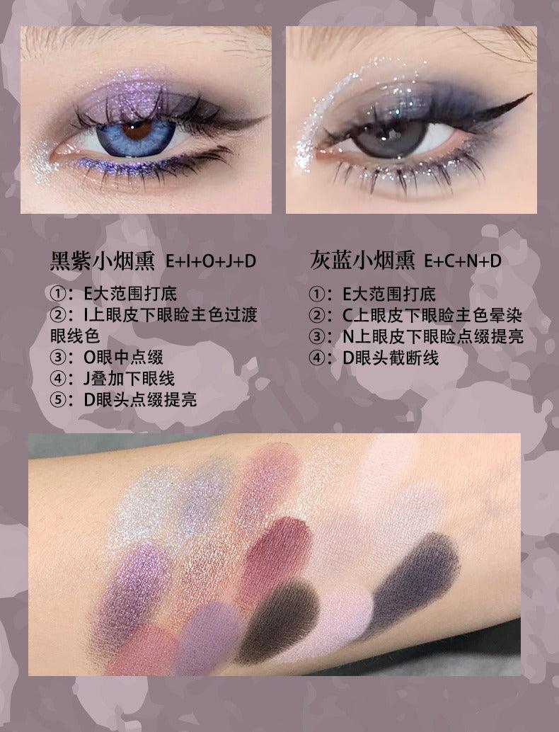 Button Series Eye Palette 15 Colors 12g