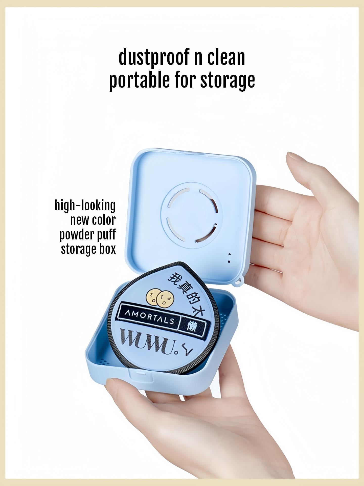 AMORTALS - Black Plus Powder Puff Set