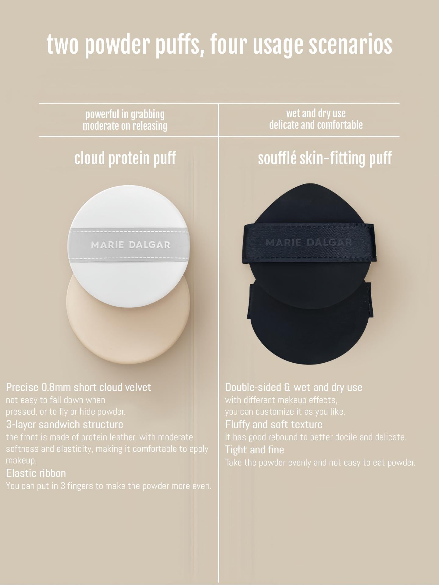 Marie Dalgar- Vine Blurring Longwear Powder Pact 10g