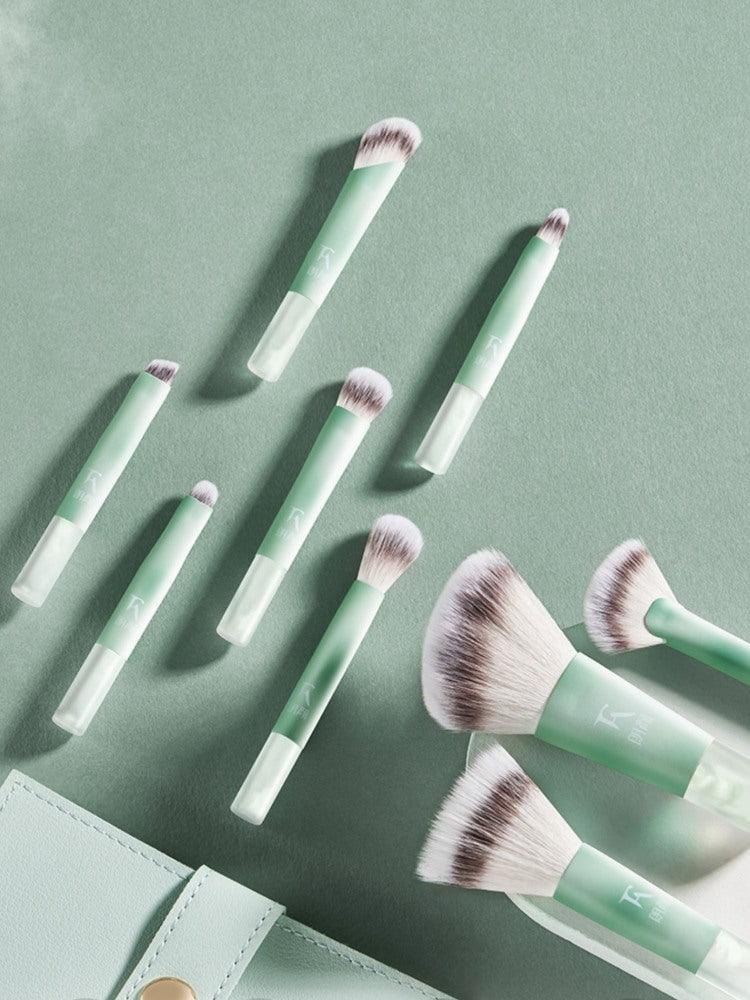 Rownyeon - Cloud Inked Makeup Brush Mini Set 9 in With Bag