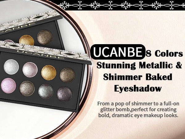 8-Color Baked Eyeshadow 9.5g