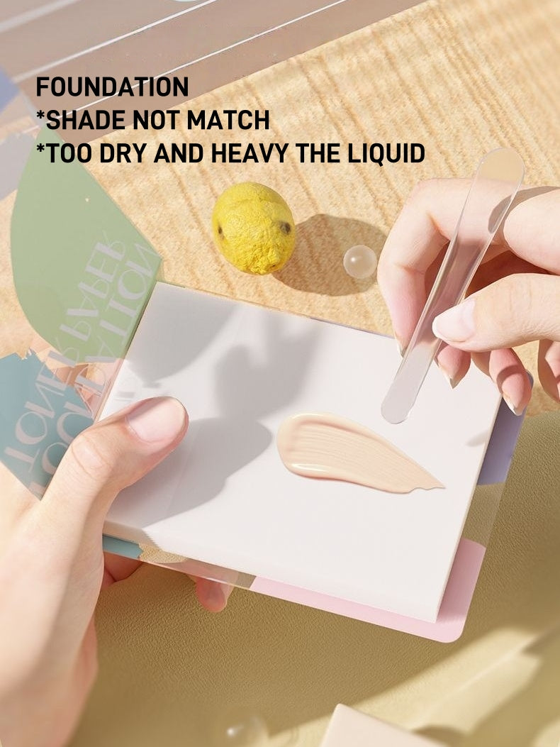 Allsmile - Disposable Foundation Toner Paper 100 Sheets