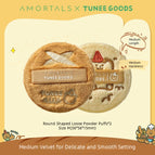 Round Shaped Loose Powder Puffs*2