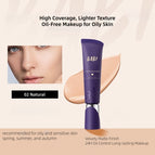 Velvet Matte Clear Longwear Foundation Cream 02