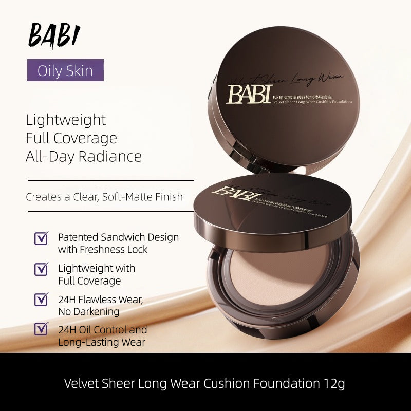 BABI - Velvet Sheer Long Wear Cushion Foundation 12g