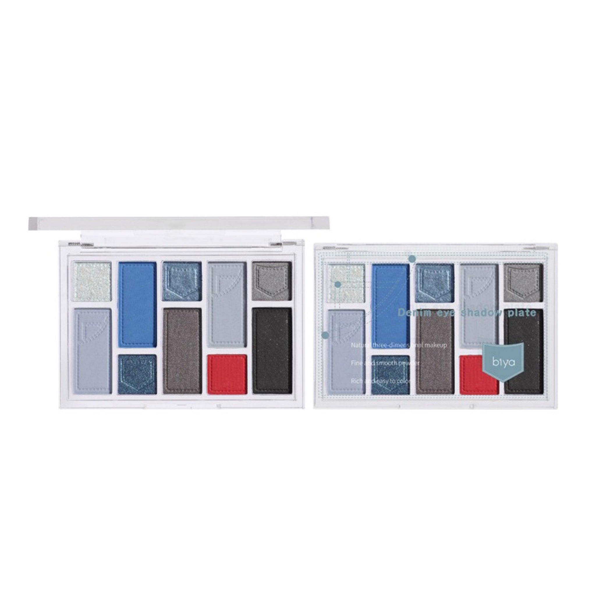 Palette de fards à paupières BIYA 10 couleurs 15 g