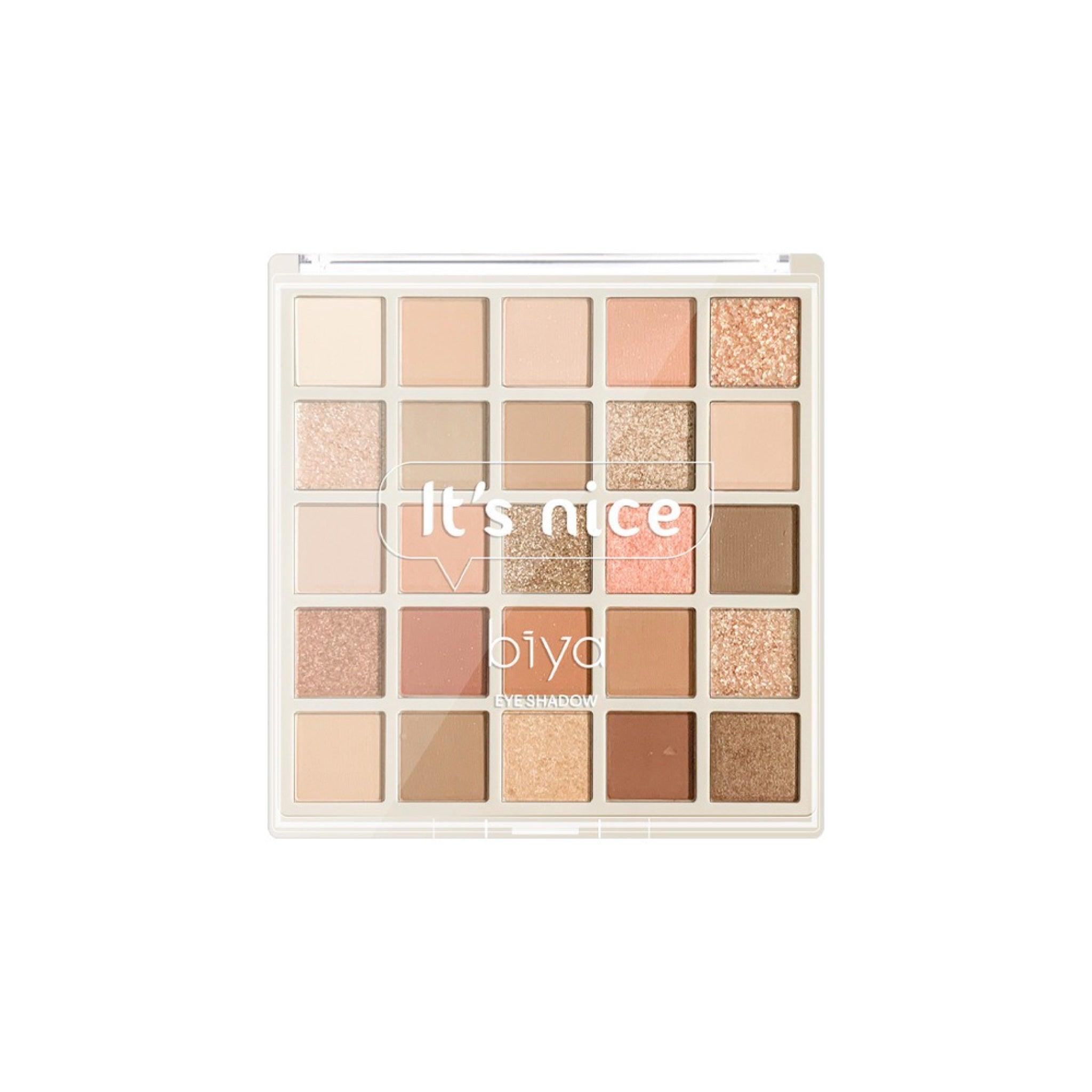 Palette de fards à paupières BIYA 25 couleurs 50 g