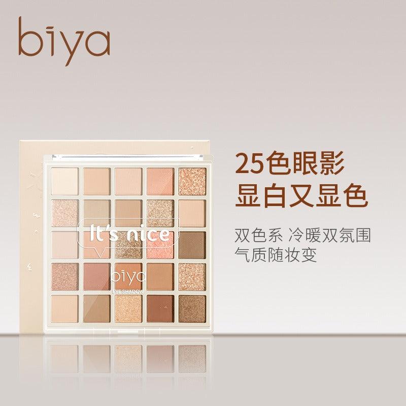 Palette de fards à paupières BIYA 25 couleurs 50 g