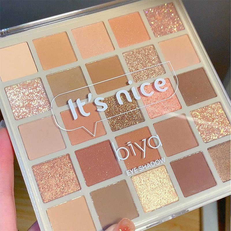 Palette de fards à paupières BIYA 25 couleurs 50 g
