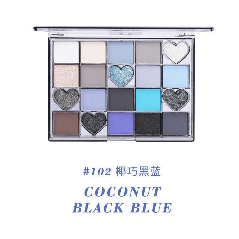Palette de fards à paupières BIYA 20 couleurs 27,5 g