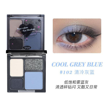 BIYA - 4 Colors Eye Shadow 6g