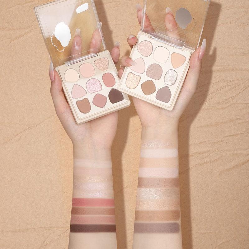 Palette de fards à paupières BIYA 9 couleurs 9 g