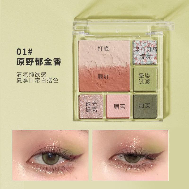 Palette de fards à paupières Blush BIYA 11 g