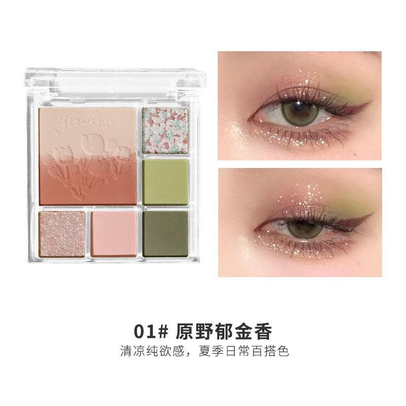Palette de fards à paupières Blush BIYA 11 g