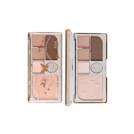 BIYA - Butterflies 6 Colors Eyeshadow Palette 7.05g