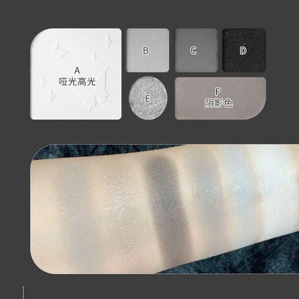 BIYA - Butterflies 6 Colors Eyeshadow Palette 7.05g