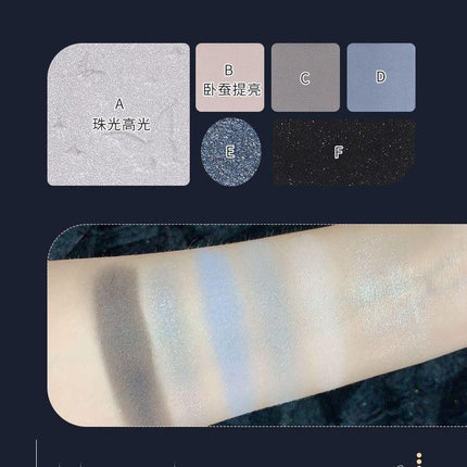 BIYA - Butterflies 6 Colors Eyeshadow Palette 7.05g