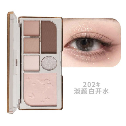 BIYA - Butterflies 6 Colors Eyeshadow Palette 7.05g
