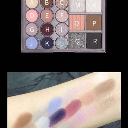 BIYA - Multi Purpose 18 Colors Eyeshadow Palette 22.2g