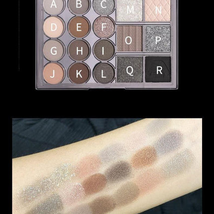 BIYA - Multi Purpose 18 Colors Eyeshadow Palette 22.2g
