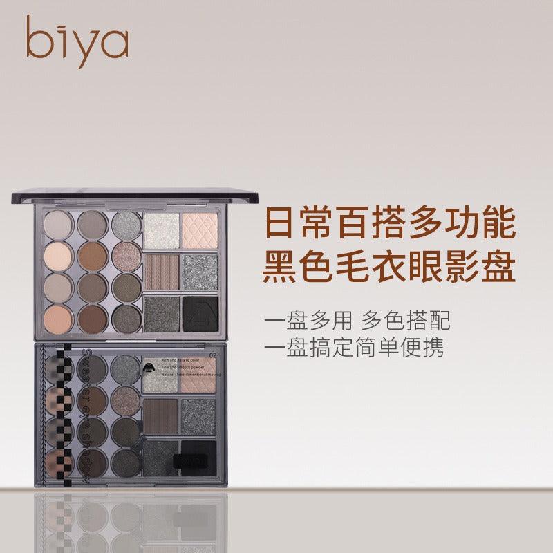 Palette de fards à paupières multi-usages BIYA 18 couleurs 22,2 g
