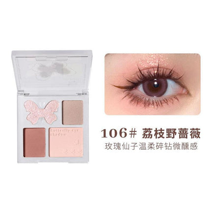 BIYA - Sweet Dream 4 Colors Eyeshadow Palette 4.5g