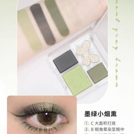 BIYA - Sweet Dream 4 Colors Eyeshadow Palette 4.5g