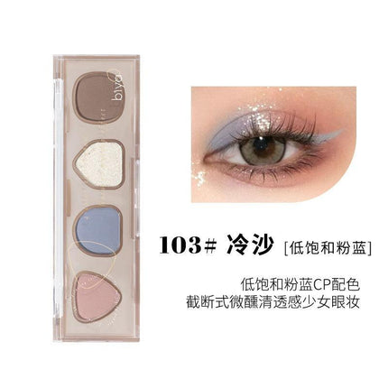 BIYA - Waste Soil 4 Colors Eyeshadow 4g