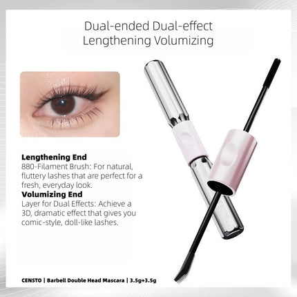 CENSTO - Barbell Double Head Mascara 7g