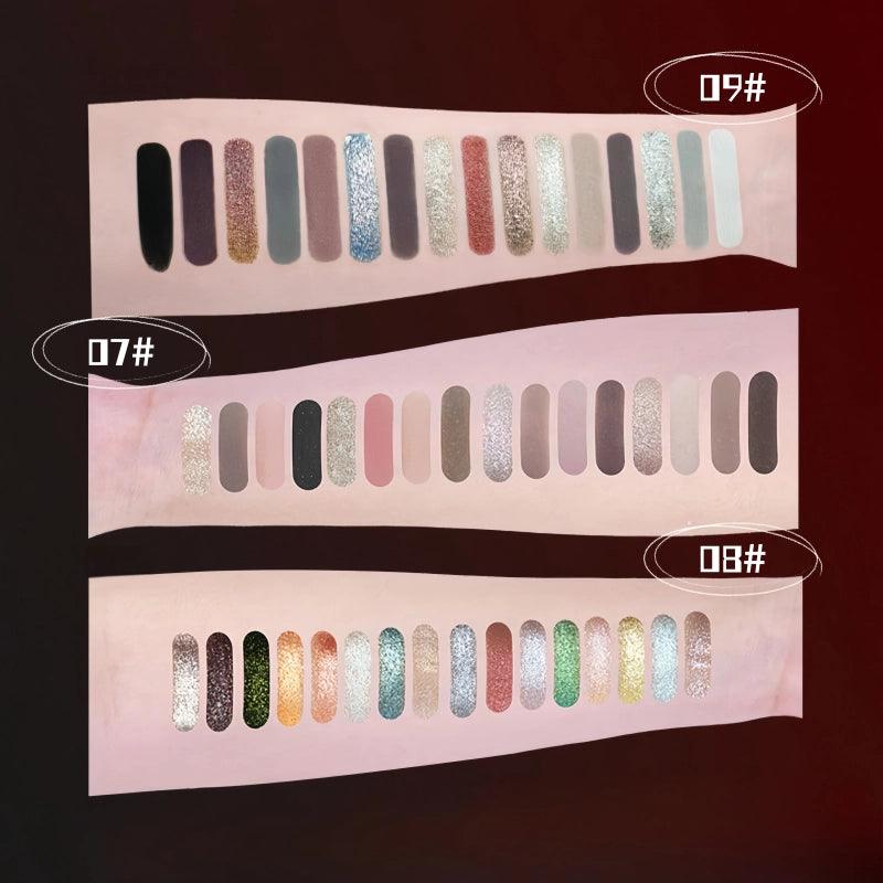 Palette de fards à paupières 16 couleurs Cheeryep QianYan
