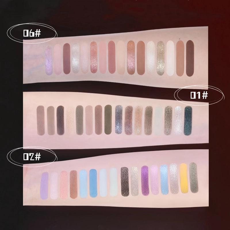 Palette de fards à paupières 16 couleurs Cheeryep QianYan