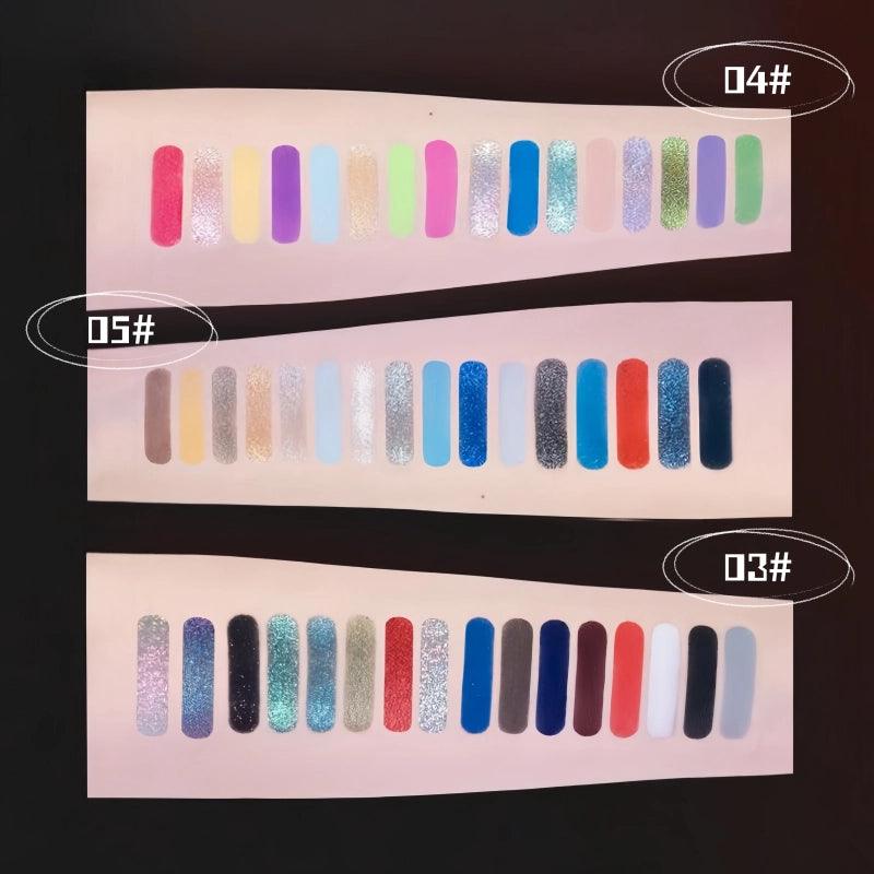 Palette de fards à paupières 16 couleurs Cheeryep QianYan