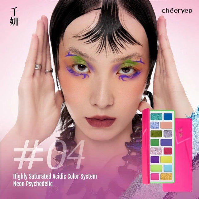 cheeryep - 16 Colors Eyeshadow Palette