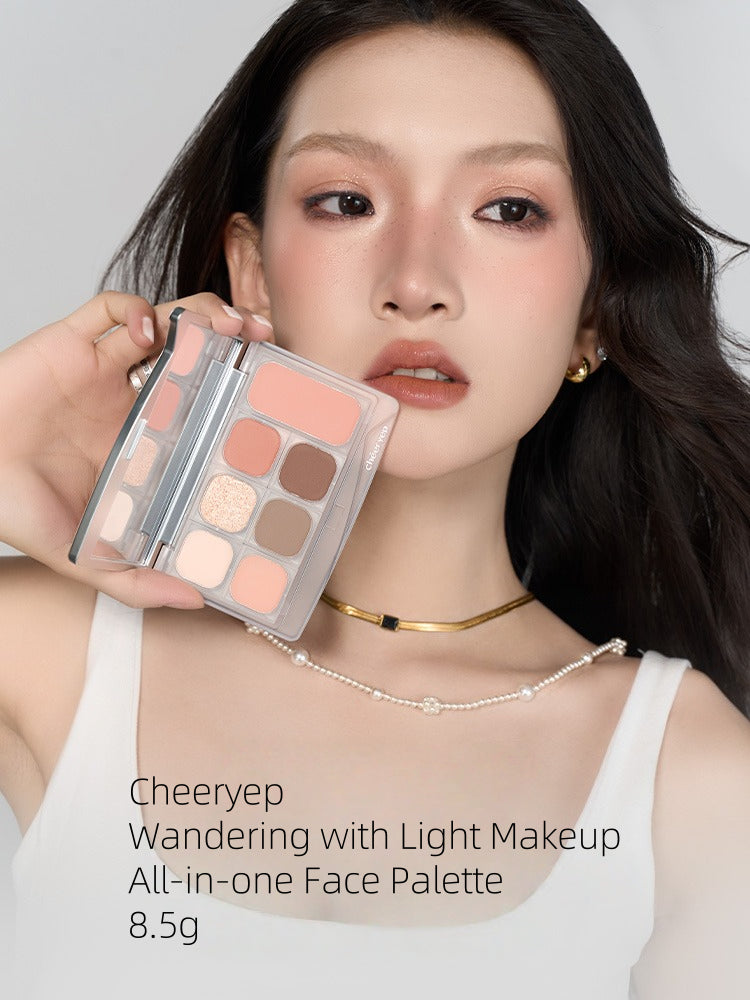 cheeryep - Wandering with Light Makeup All-in-one Face Palette 10g