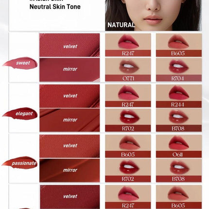 Colorkey - Airy Lip Miror Series Lip Glaze 3g