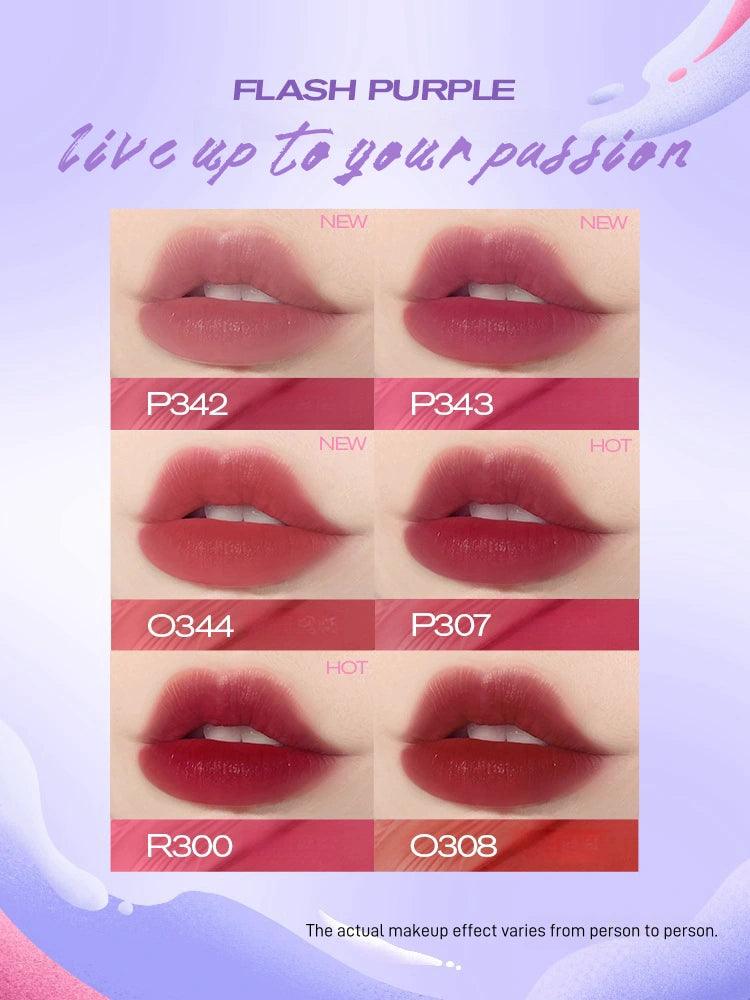 Rouge à lèvres mat doux Colorkey Flash Purple 1,8 g